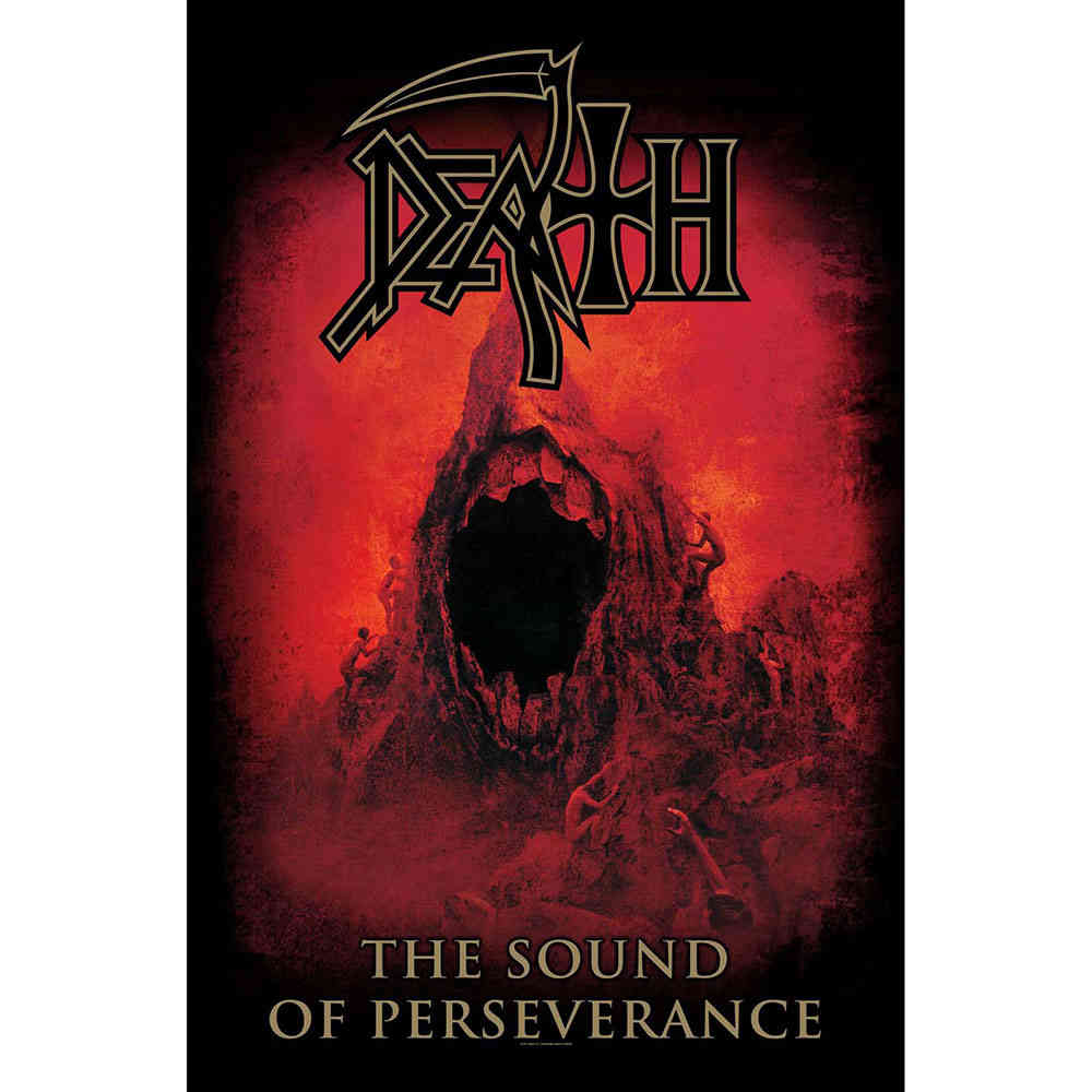 Death - Sound Of Perseverance Textiel Poster - Multicolours